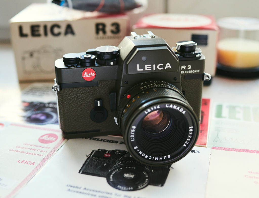 Leica R3 Safari / Fullset ca 1977 / mint