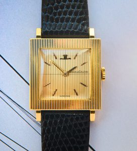 Jaeger LeCoultre Guillochés goldwatch 1963