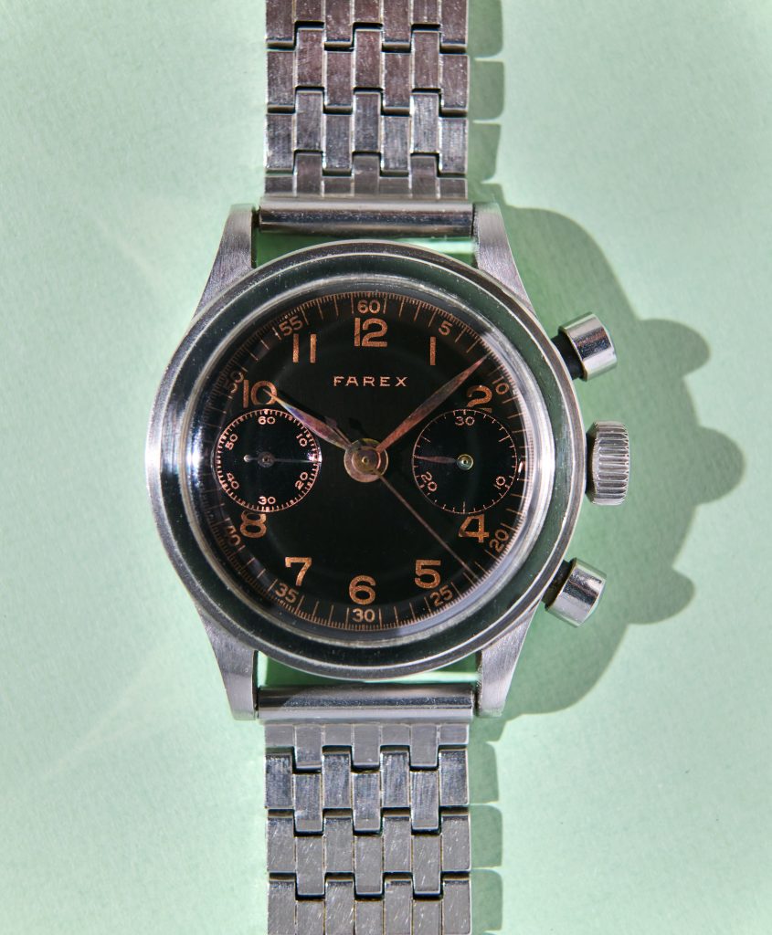 Farex Stepcase Chrono 1940s