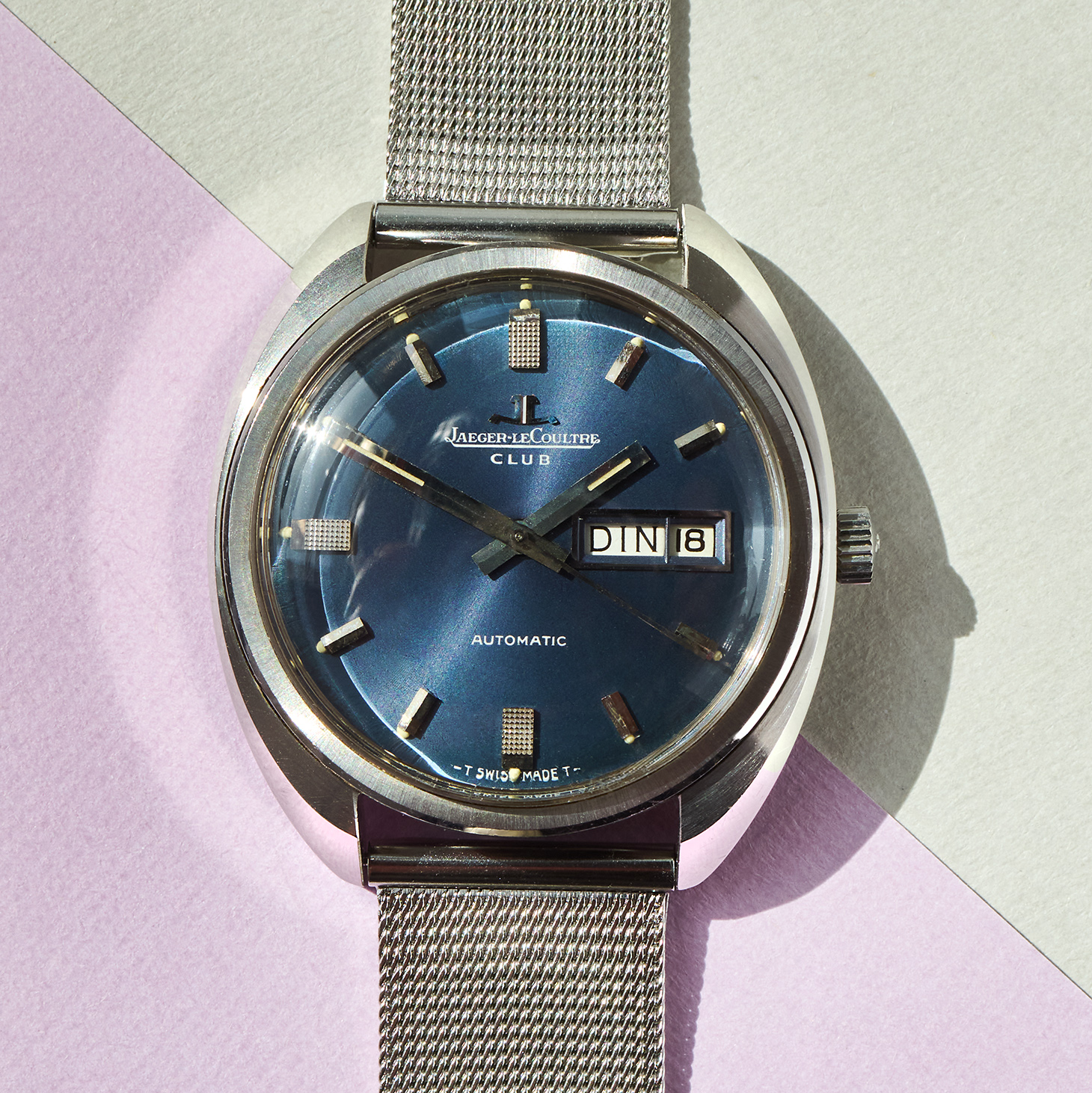 Jaeger Lecoultre Club automatic daydate 1970