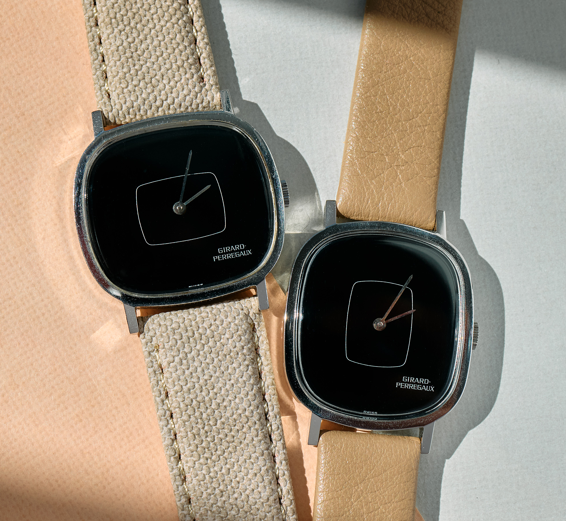 Girard Perregaux Ellipse and TV case