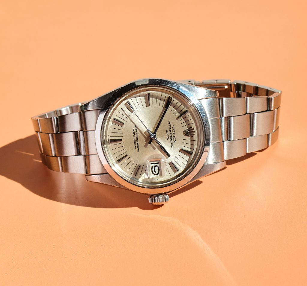 Rolex Date radial dial