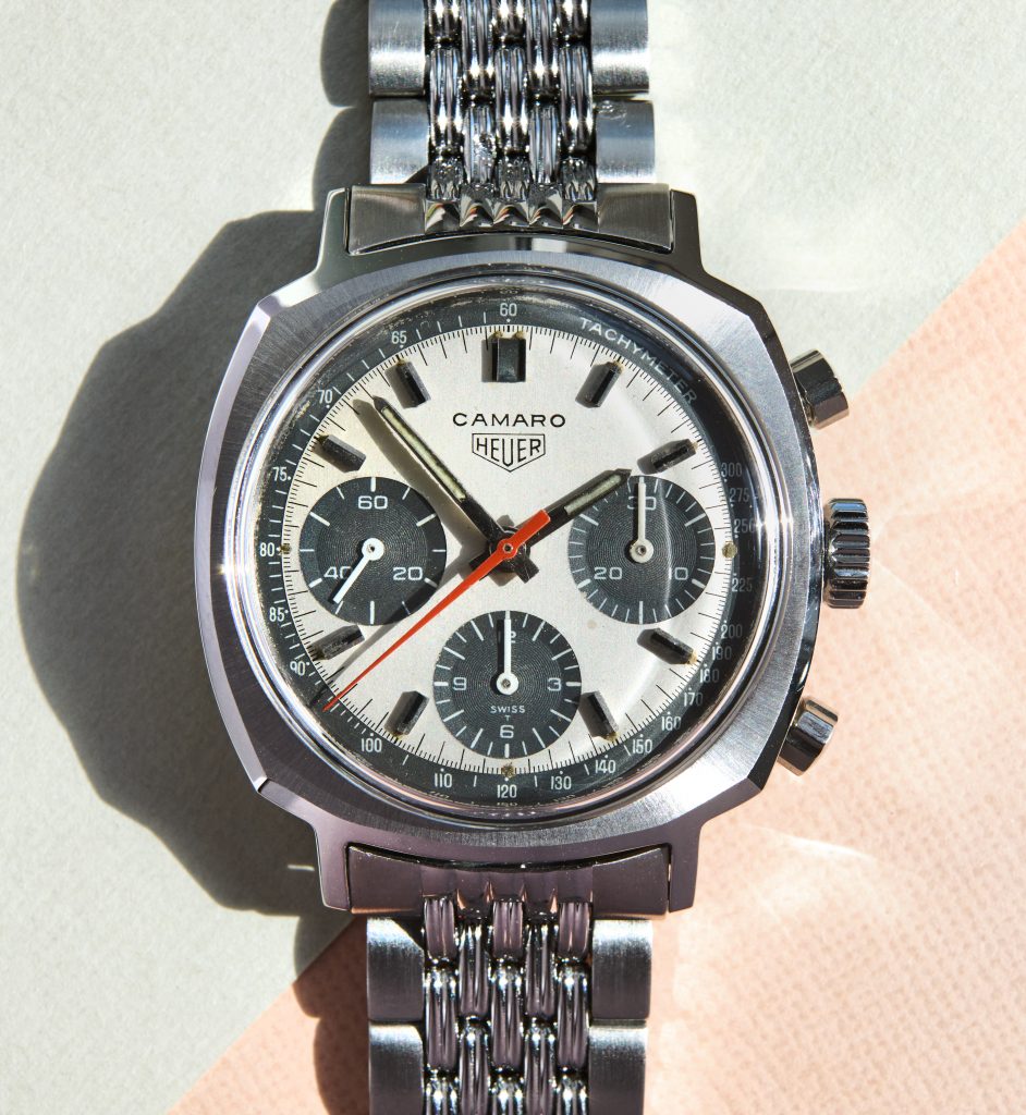 Heuer Camaro 7220 exotic dial