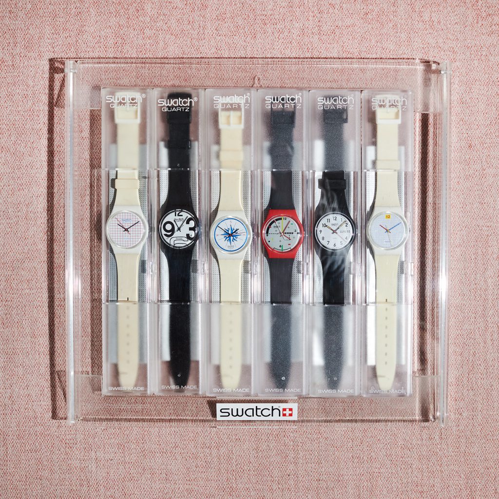 The early Swatch vintage collection 1983-85