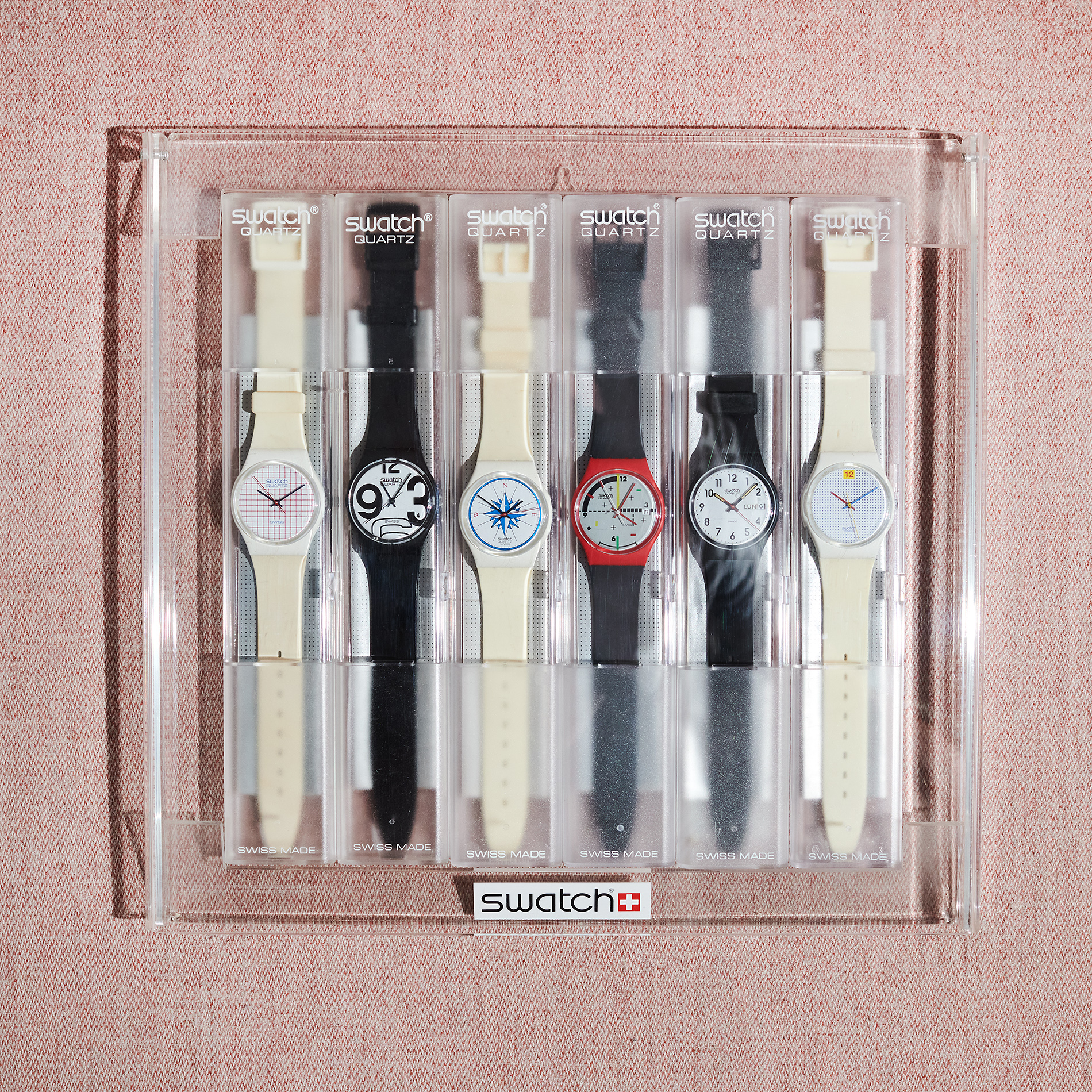 The early Swatch vintage collection 1983-85