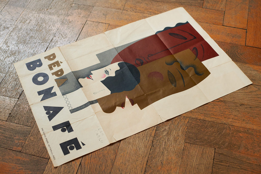 Pépa Bonafé Lithograph by Carlu 1928