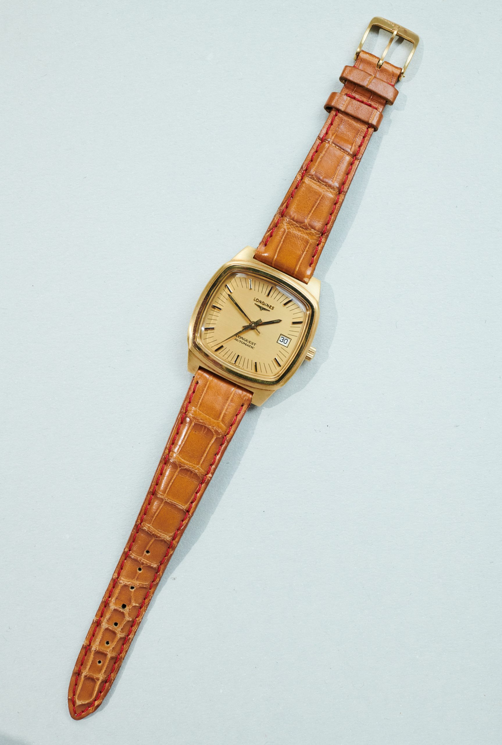 Longines Conquest 18k solid yellowgold