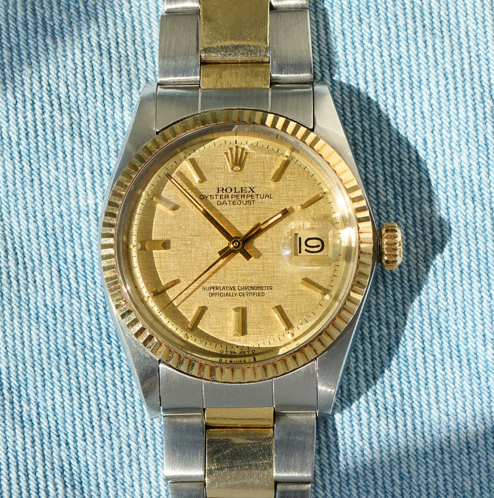 Rolex Datejust 1601/3 linen dial