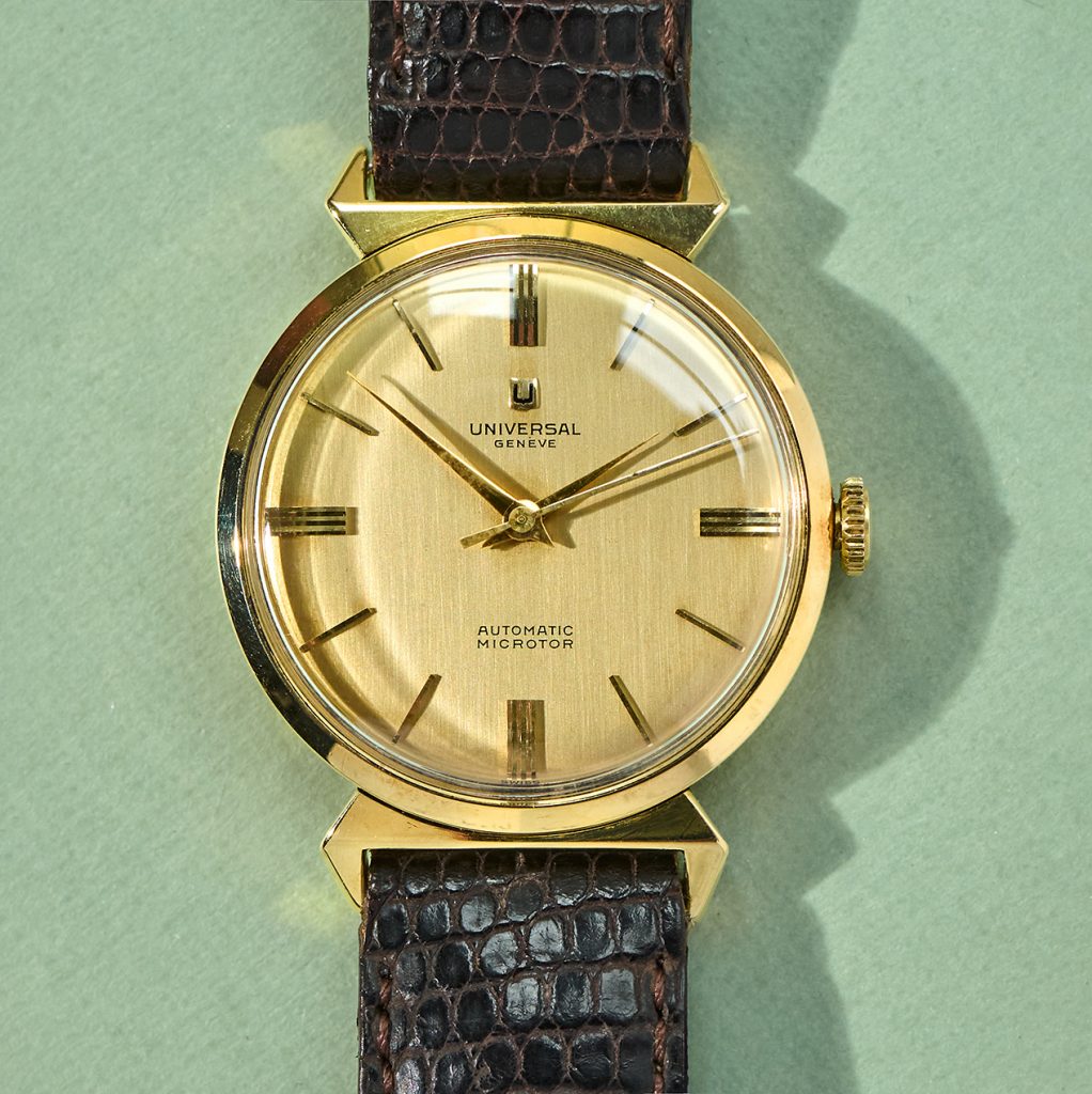 Universal Geneve Crab-leg Dresswatch 18k