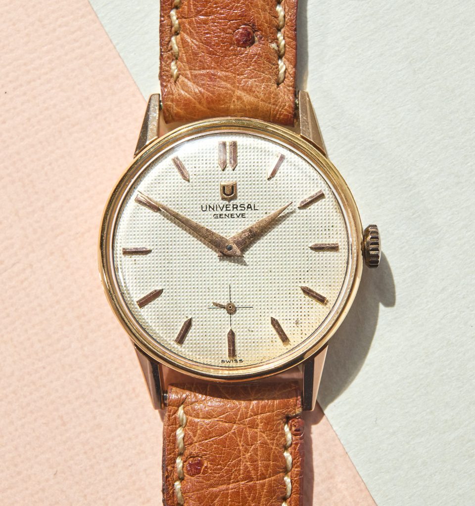 Universal Geneve dresswatch 18k rosegold