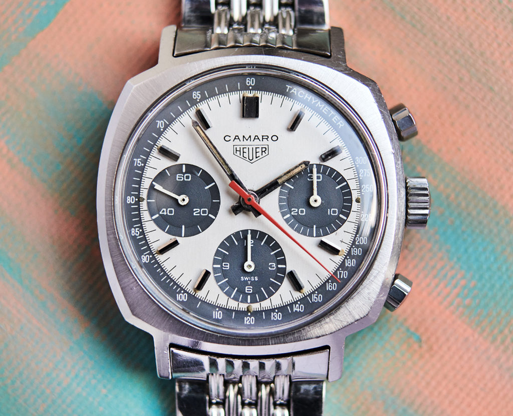 Heuer Camaro 7220 exotic dial